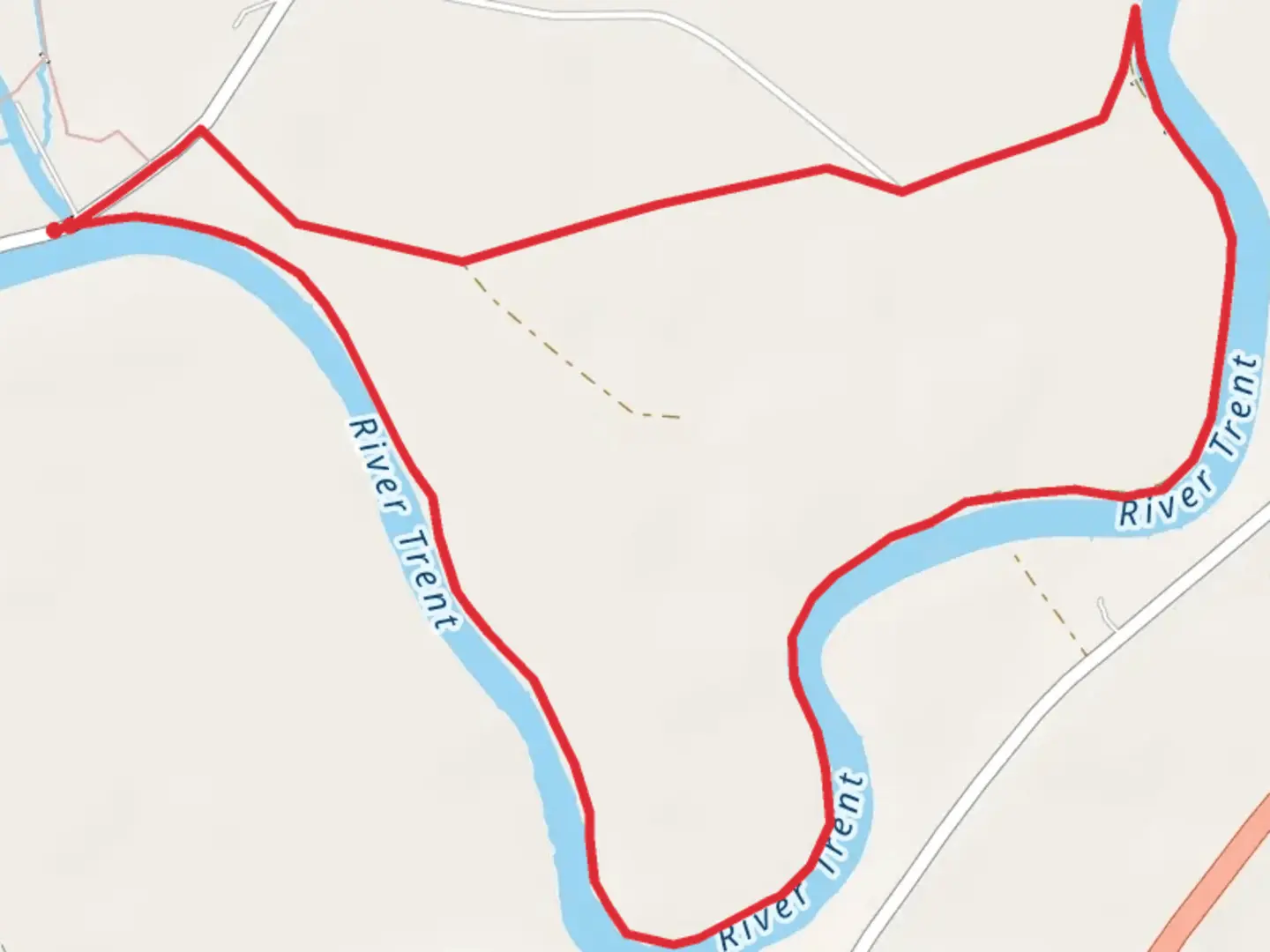 An image depicting the trail River Trent Loop - Fiskerton and its surrounding area.