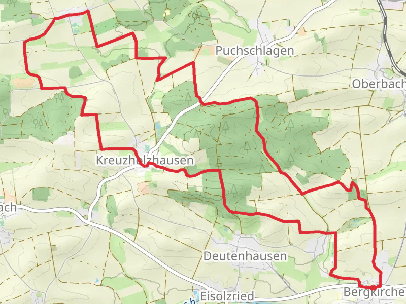 Bergkirchen and Machtenstein Loop
