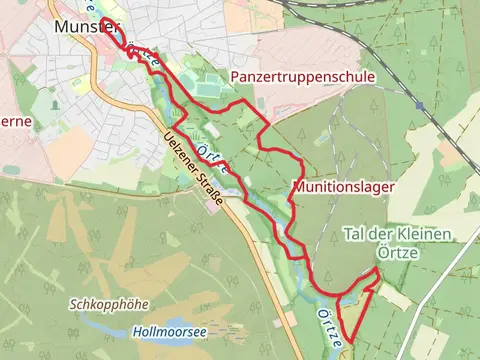 Muehlenteich via Oertzweg
