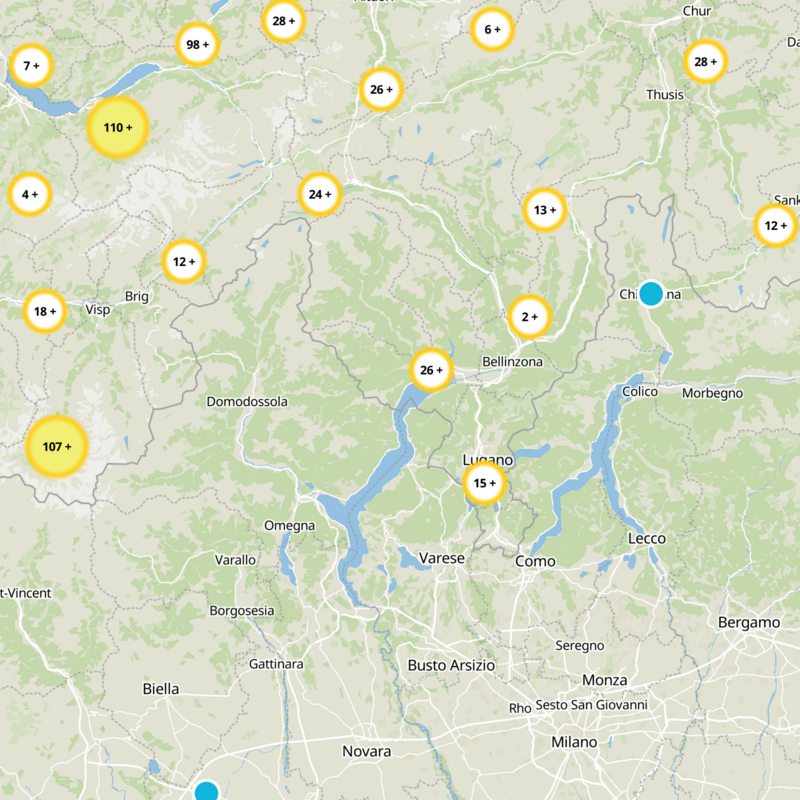 Distretto di Locarno Static Map
