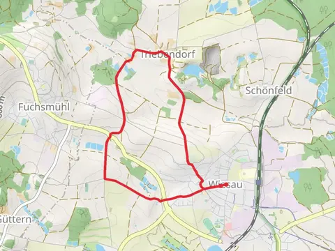 Wiesau Wanderweg 2 and 3
