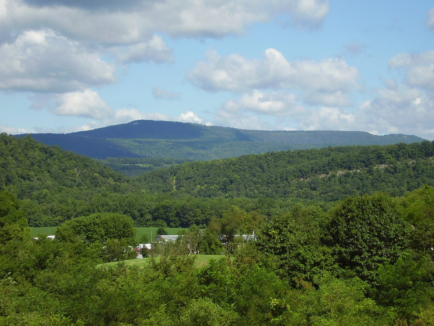 An image depicting the trail Butler Knob and its surrounding area.
