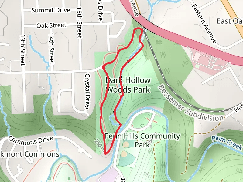 Dark Hollow Woods Park Loop
