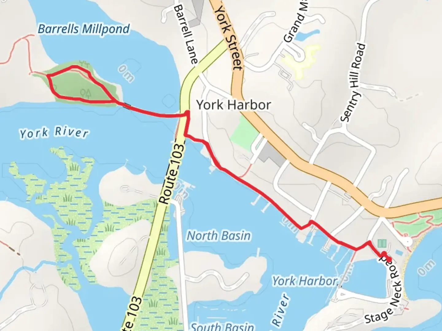 An image depicting the trail Steedman Woods Loop Trail and its surrounding area.