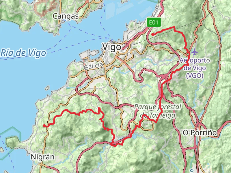 GR 53 - Panoramic Path of Vigo