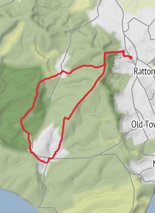 Hike on Hike from East Sussex mobile static map