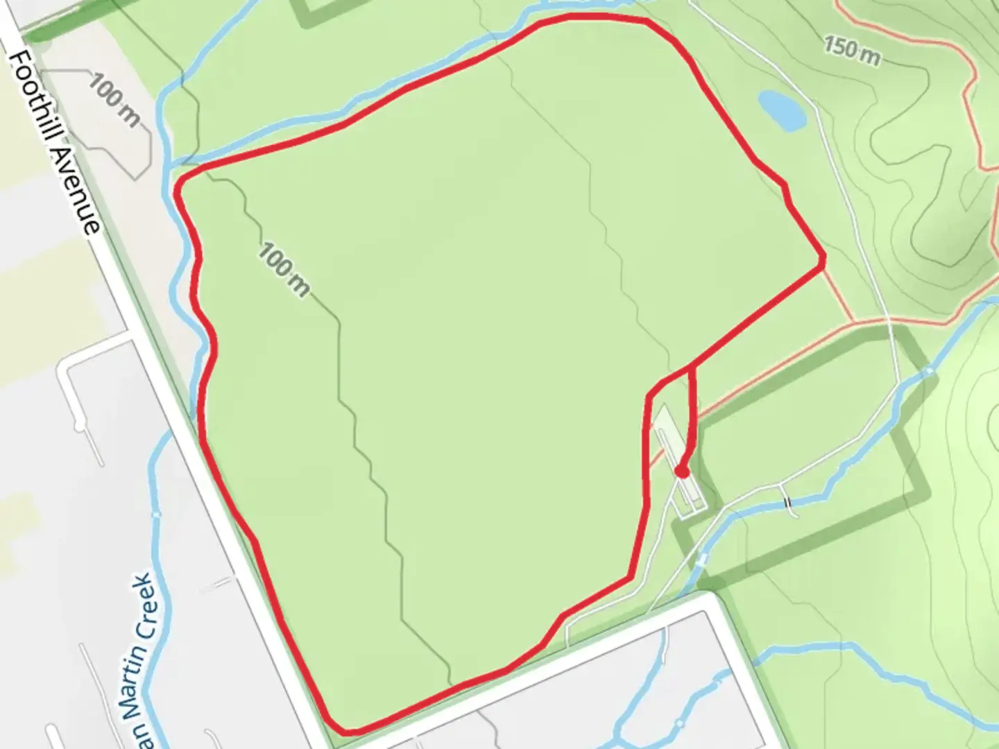 An image depicting the trail Martin Murphy Loop Trail and its surrounding area.