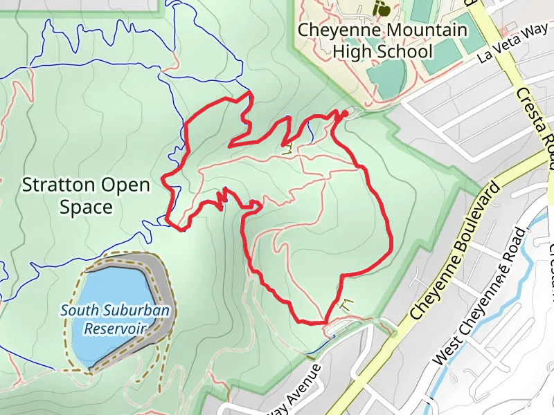 Wildflower Path, Lower Meadow and Ponderosa Loop