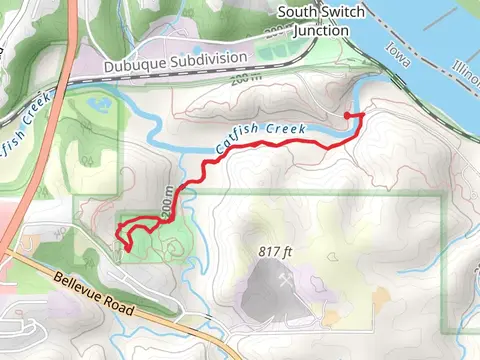 Mesquakie Loop via Calcite Trail