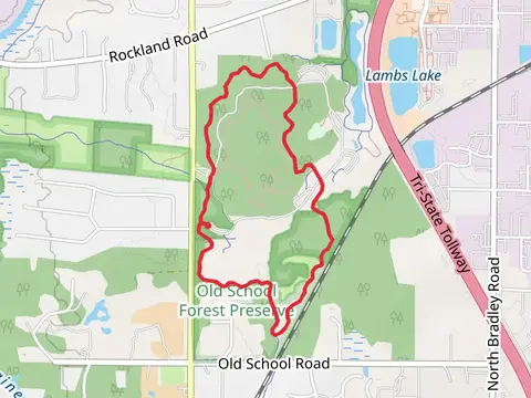 Old School Forest Preserve Loop