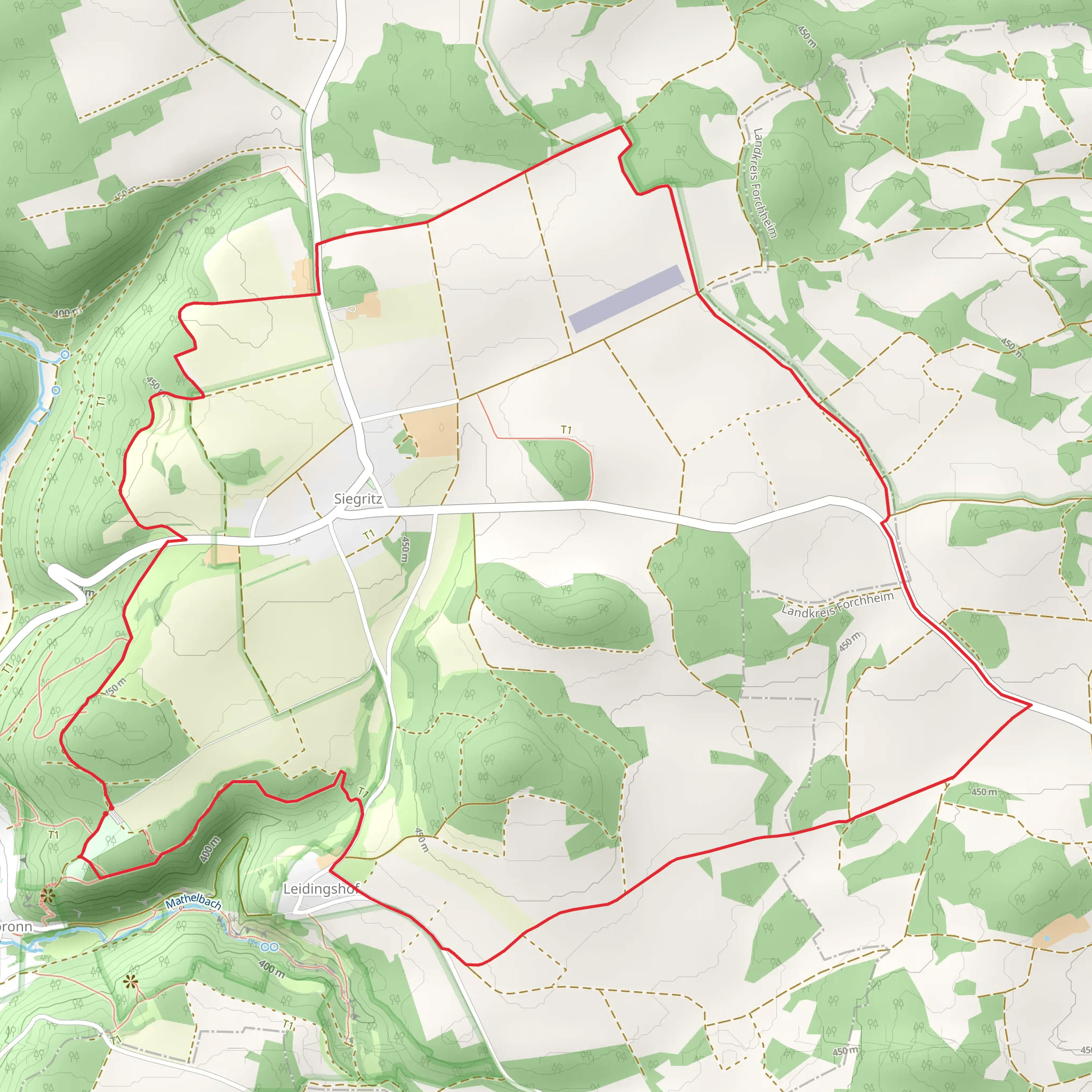 Stefan Loesslein Weg mobile static map