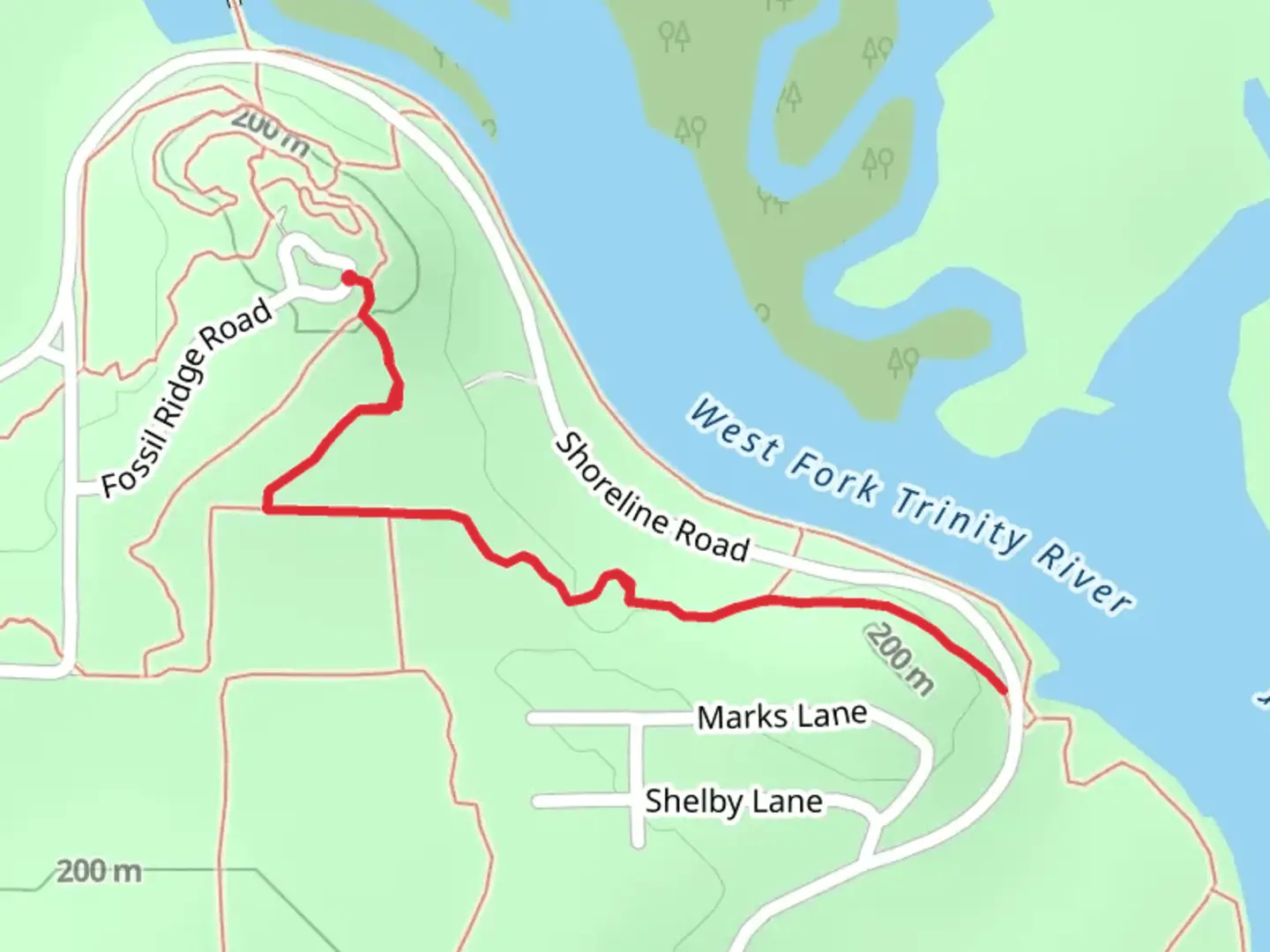 An image depicting the trail Prairie Trail Deer and Mouse Trail and its surrounding area.