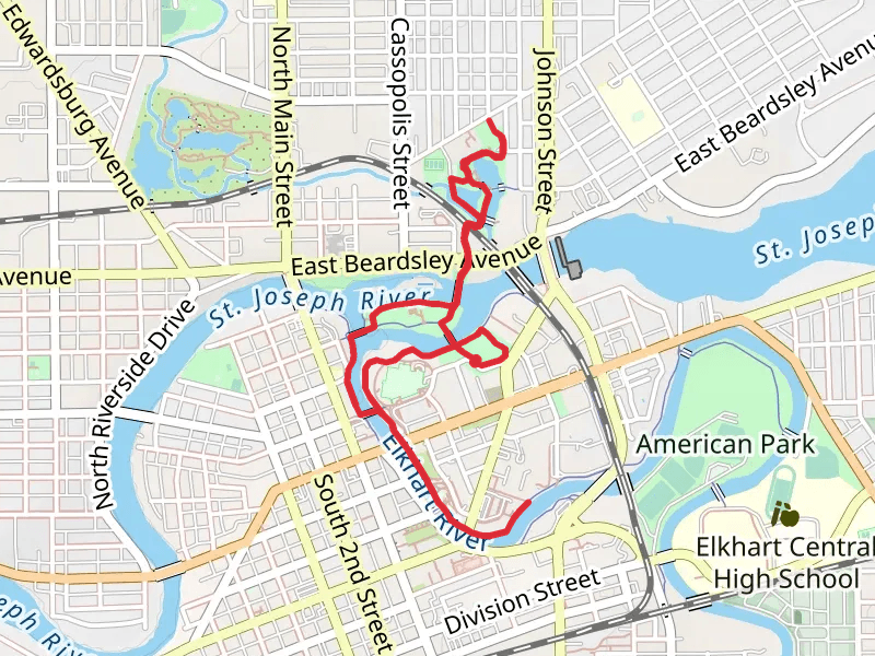 Riverwalk Culture Trail, Island Park and Pulaski Park