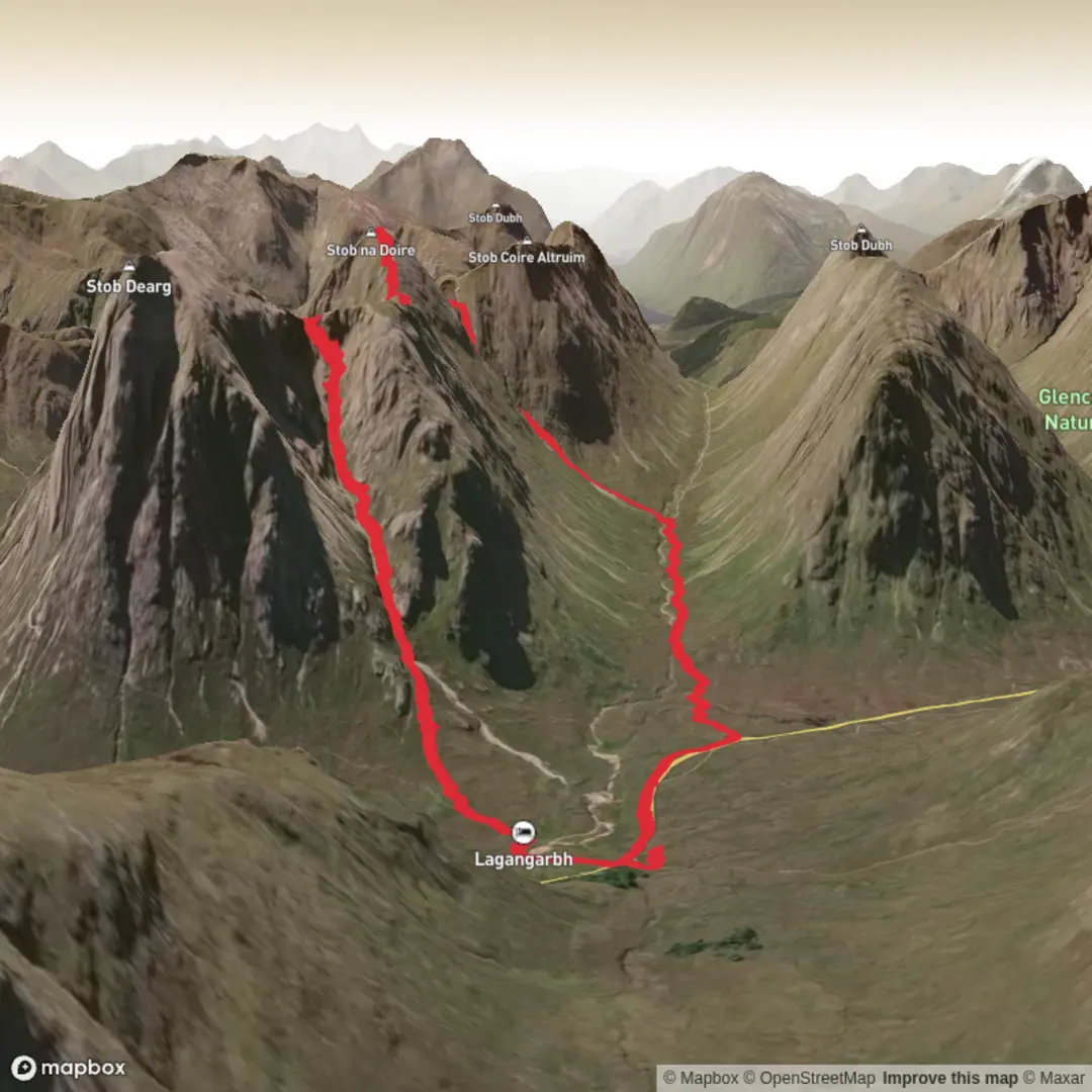 An image depicting the trail Hike from Highland Council and its surrounding area.