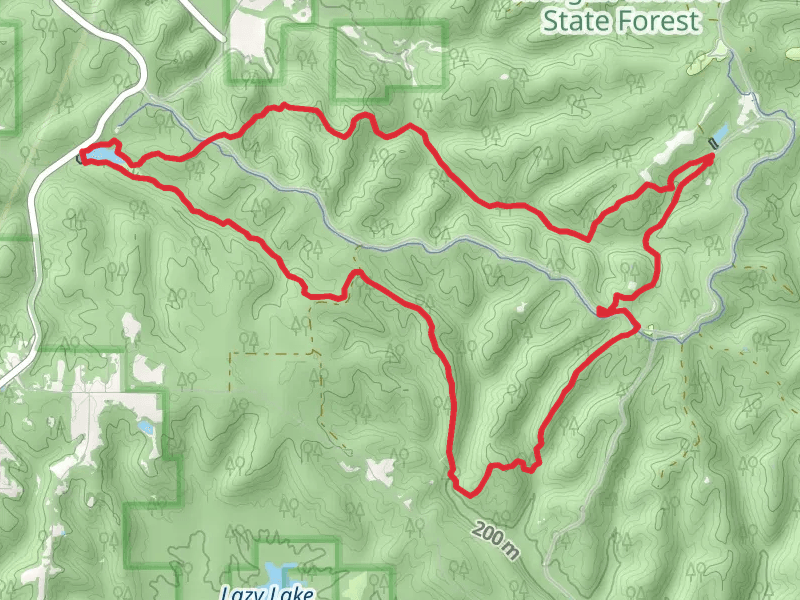 Three Lakes Loop Trail
