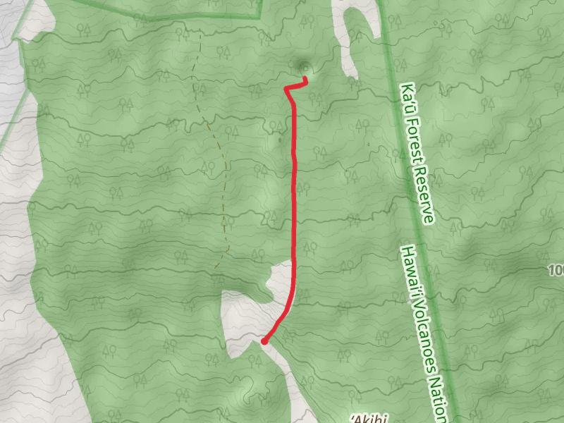 Pit Crater Trail