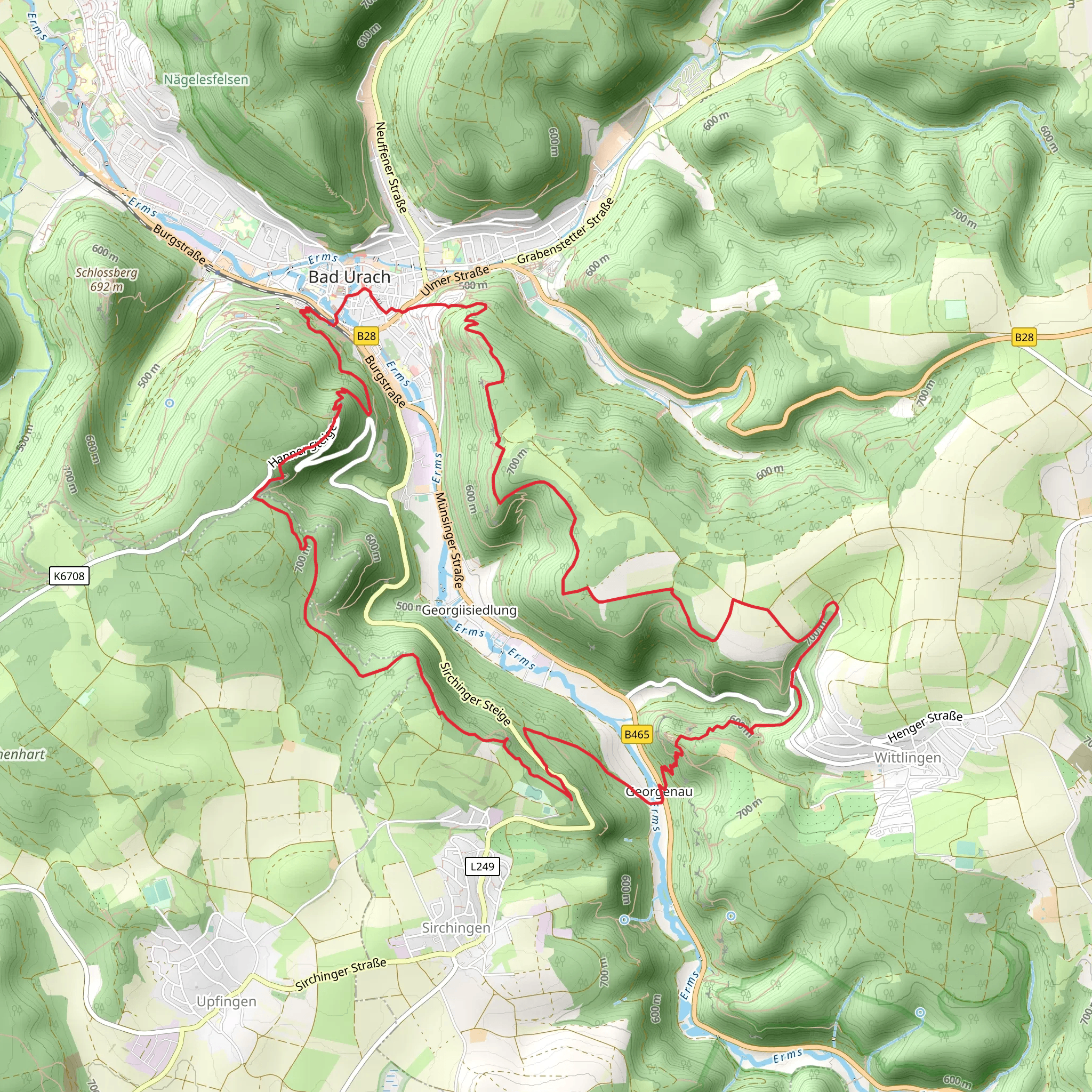 Bad Urach and Georgenau Loop | Reutlingen | Germany