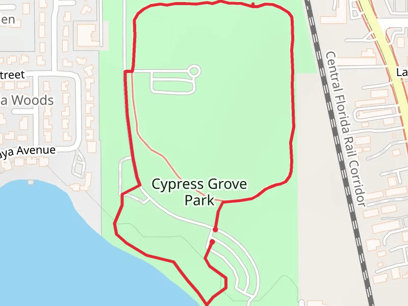 Cypress Grove Park Loop