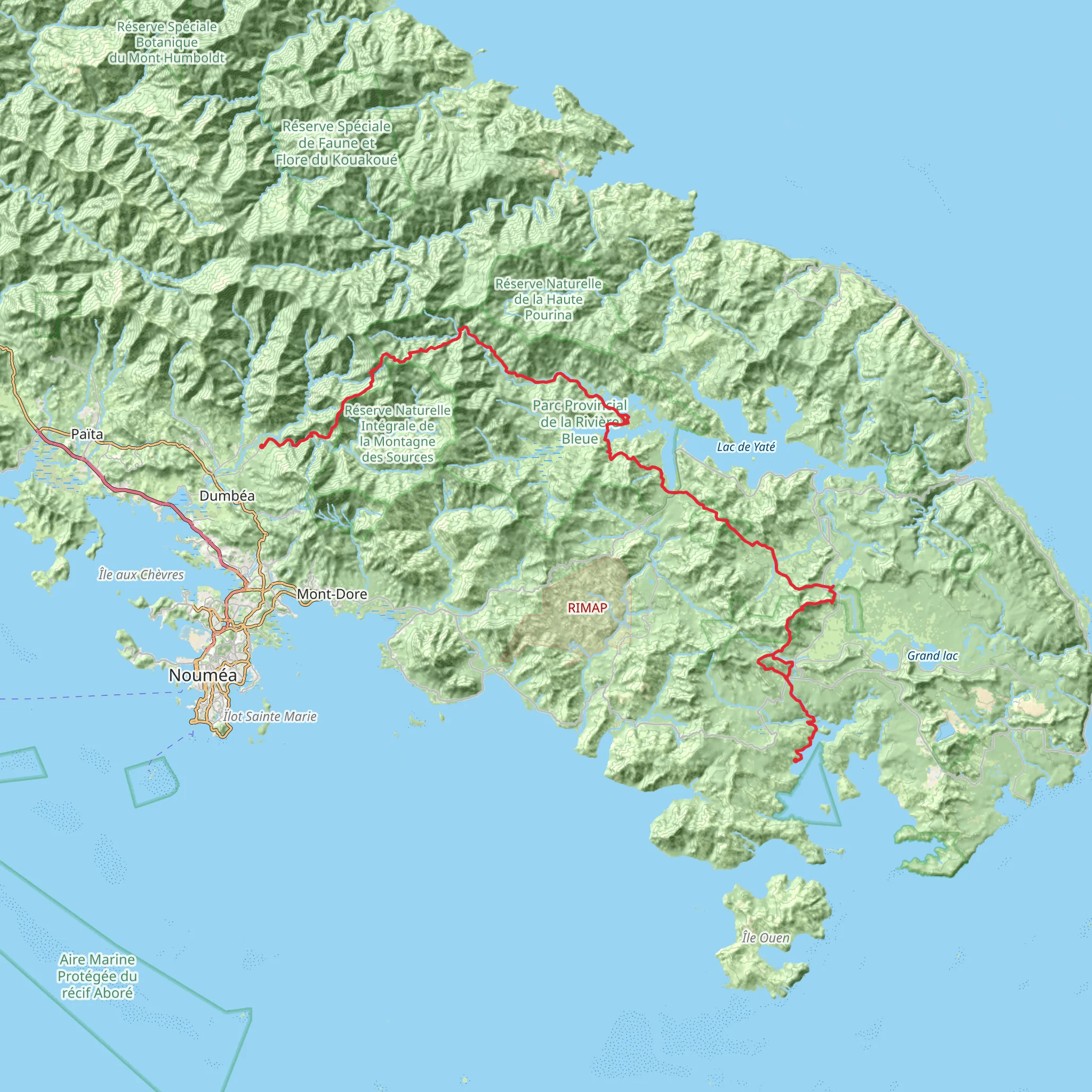GR NC1 mobile static map