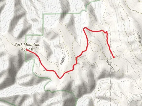 Buck Mountain via Umatilla Rim Trail