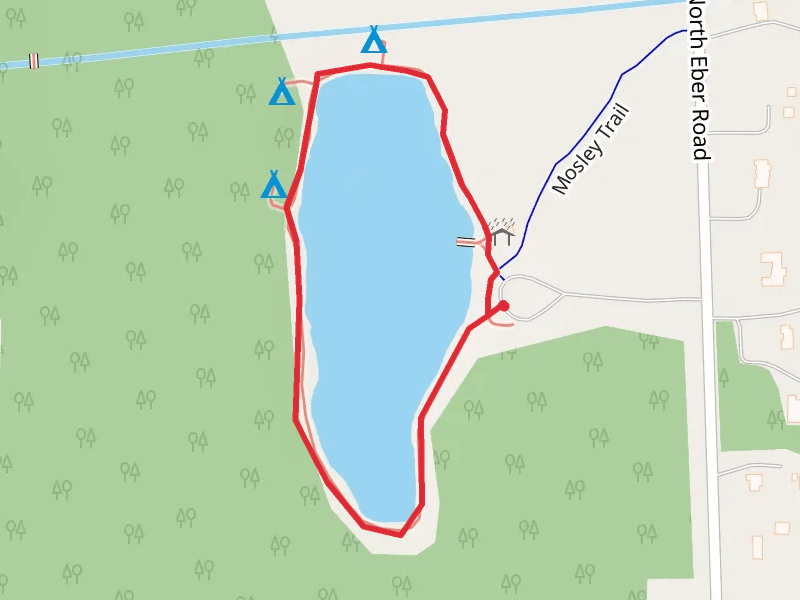 Wiregrass Lake Metropark Loop