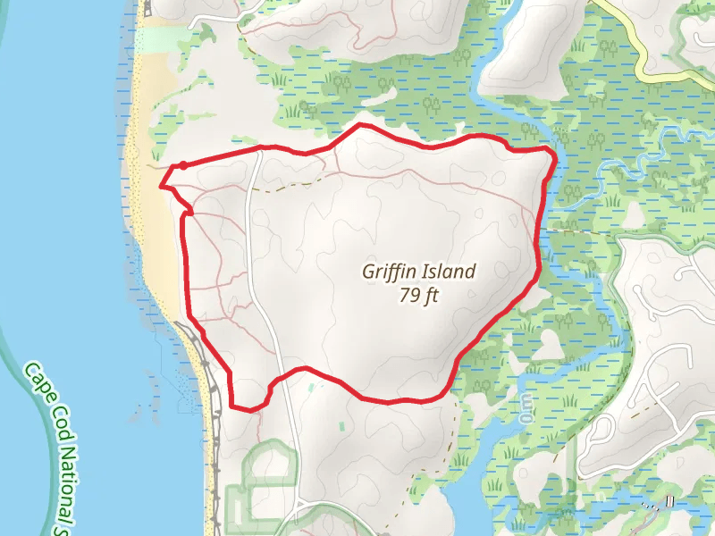 Griffin Island via Duck Harbor Road