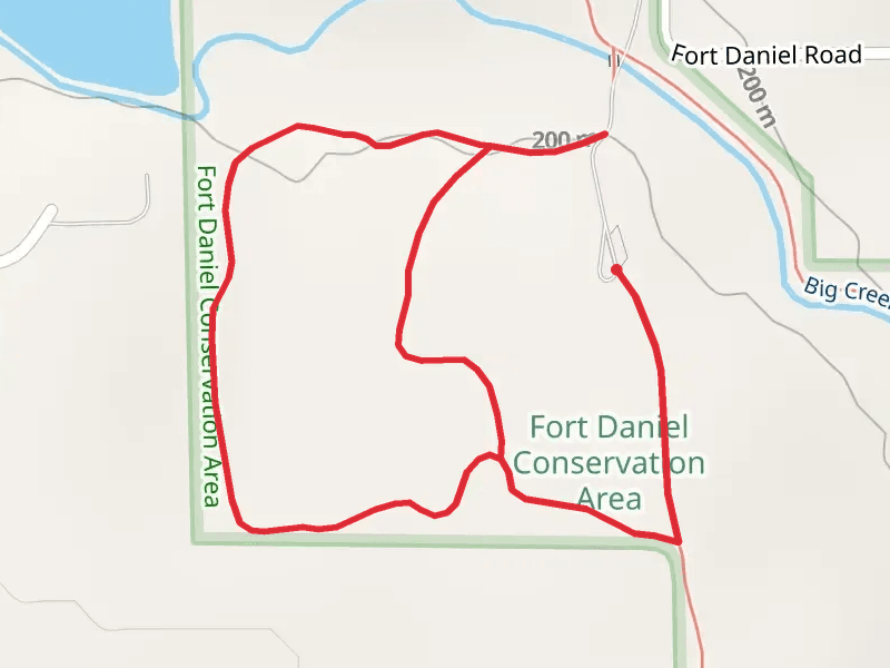 Fort Daniel Conservation Area Loop
