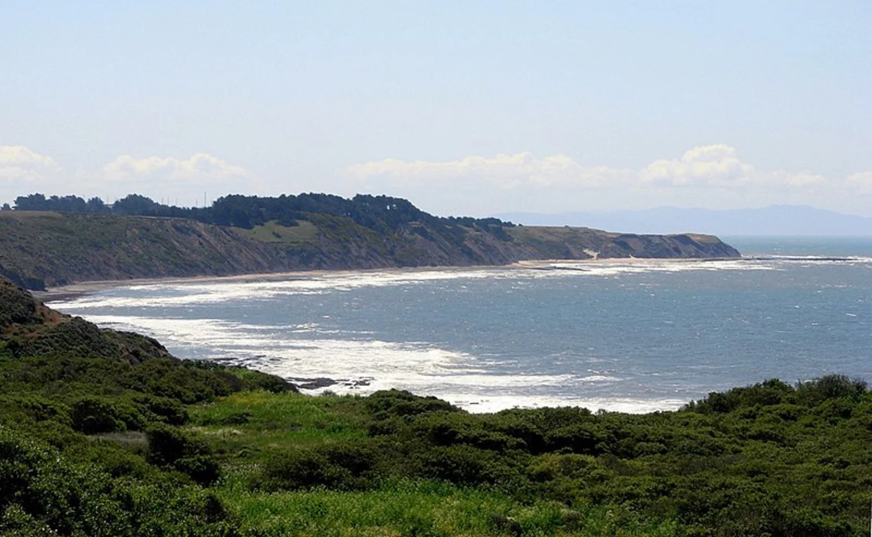An image depicting the trail Palomarin Trail and its surrounding area.