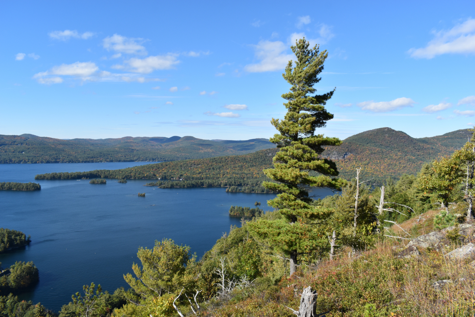 An image depicting the trail Shelving Rock Mountain Trail and its surrounding area.