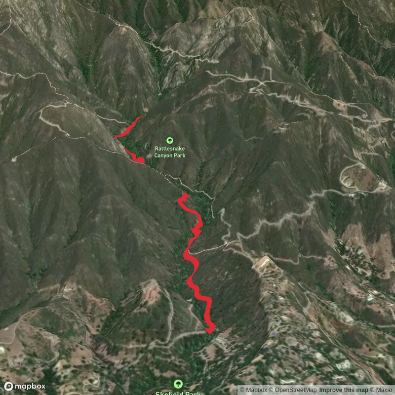 Rattlesnake Canyon to Gibraltar Road
