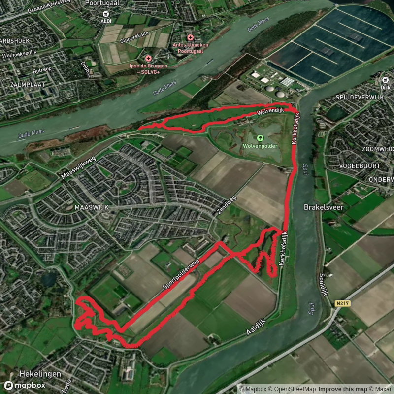 Oude Uitslag, Hekelingen and Kerkhofsdijk Loop
