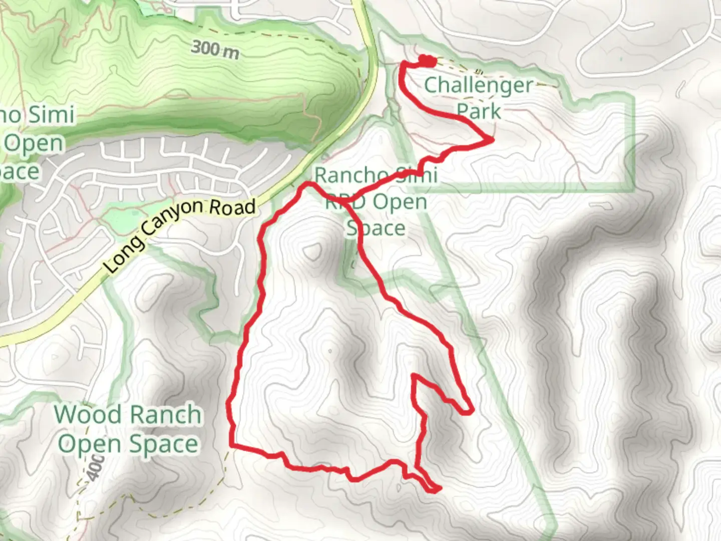 An image depicting the trail Oak Creek and Montgomery Canyon Loop and its surrounding area.