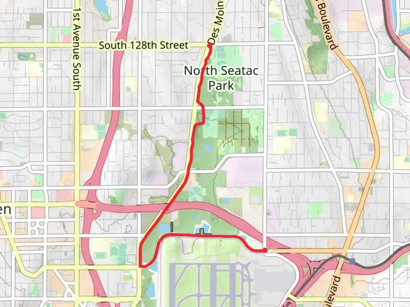 An image depicting the trail Westside Trail and its surrounding area.