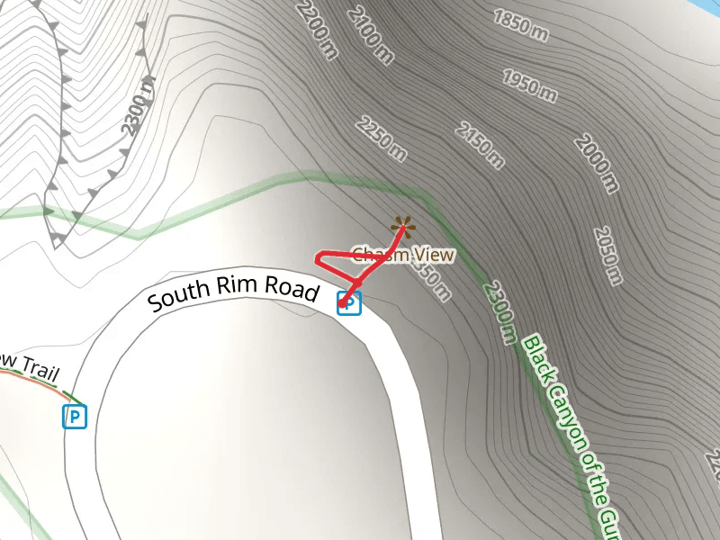 South Rim Road Circle