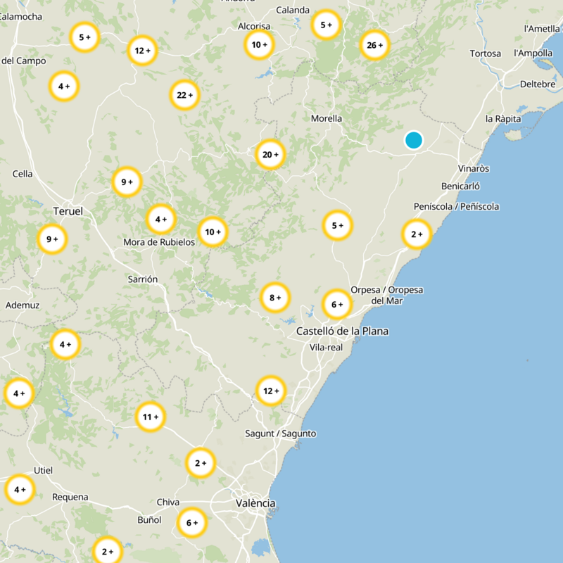 Lucena Del Cid Static Map