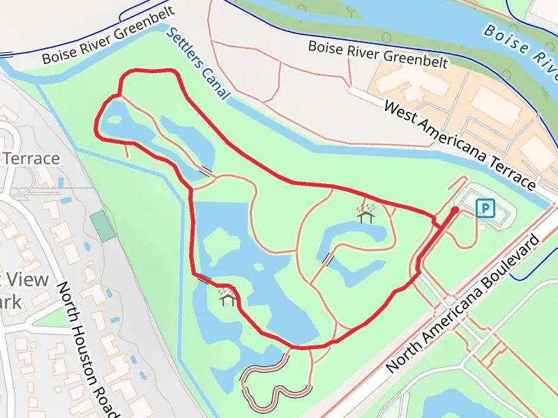 Kathryn Albertson Park Loop