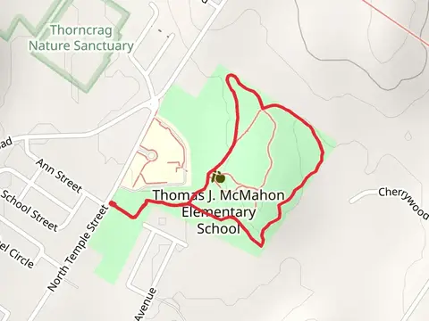 MACMHON GREEN TRAIL- UNPAVED PATH LOOP
