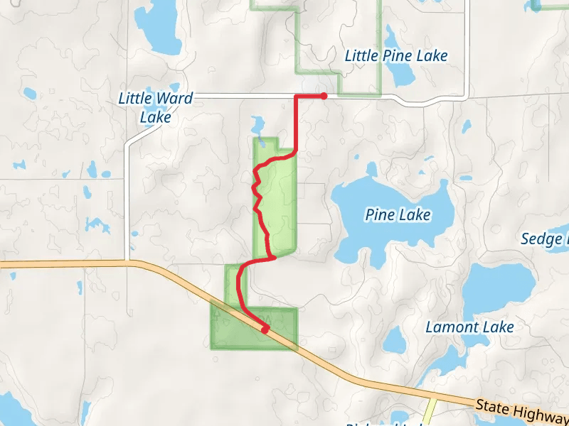 Ice Age Trail - Pine Lake