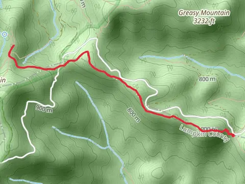 Rock Creek via Appalachian Trail