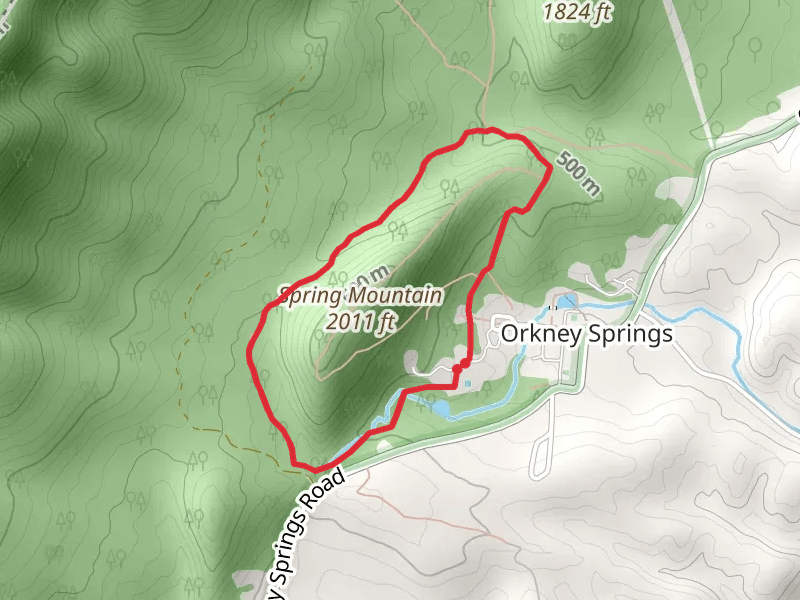 North Link Trail and Bradford Trail Loop
