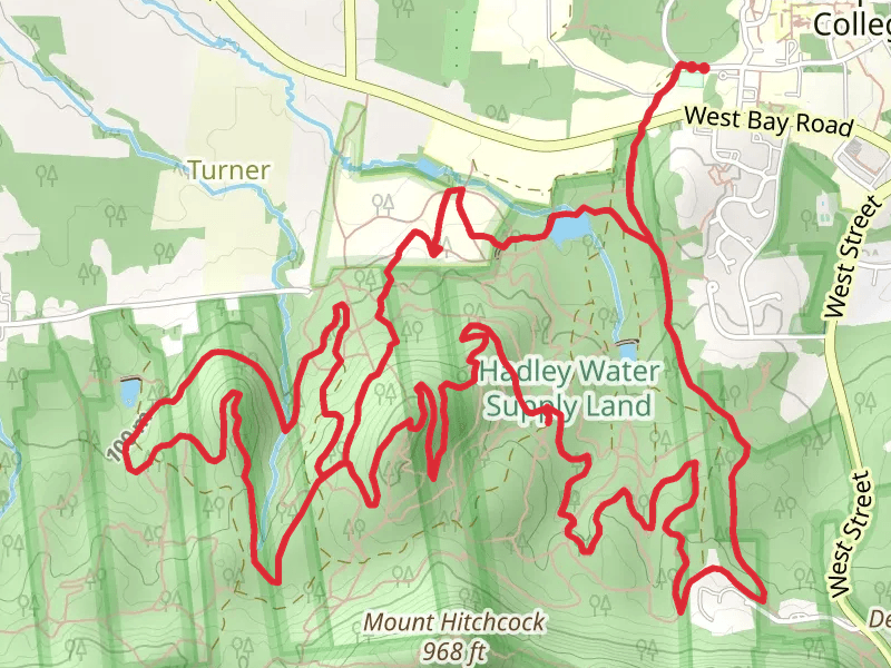 Hadley Reservoir and Parker Reservoir Loop Trail