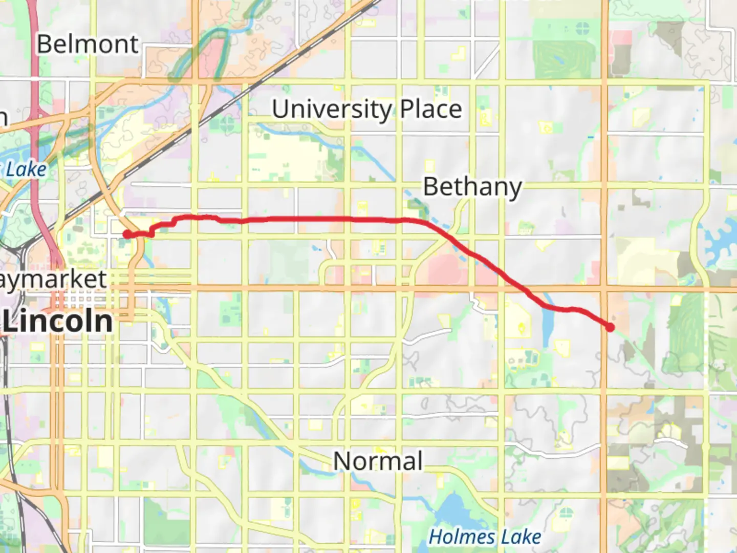 An image depicting the trail MoPac West Trail and its surrounding area.