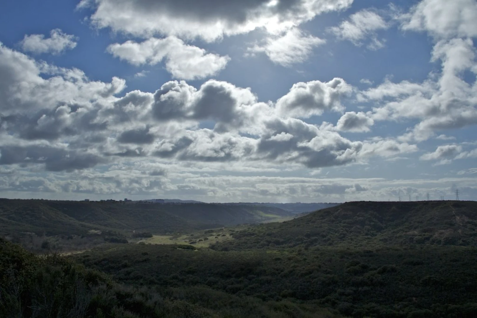 An image depicting the trail North and South Main Loop Trail and its surrounding area.