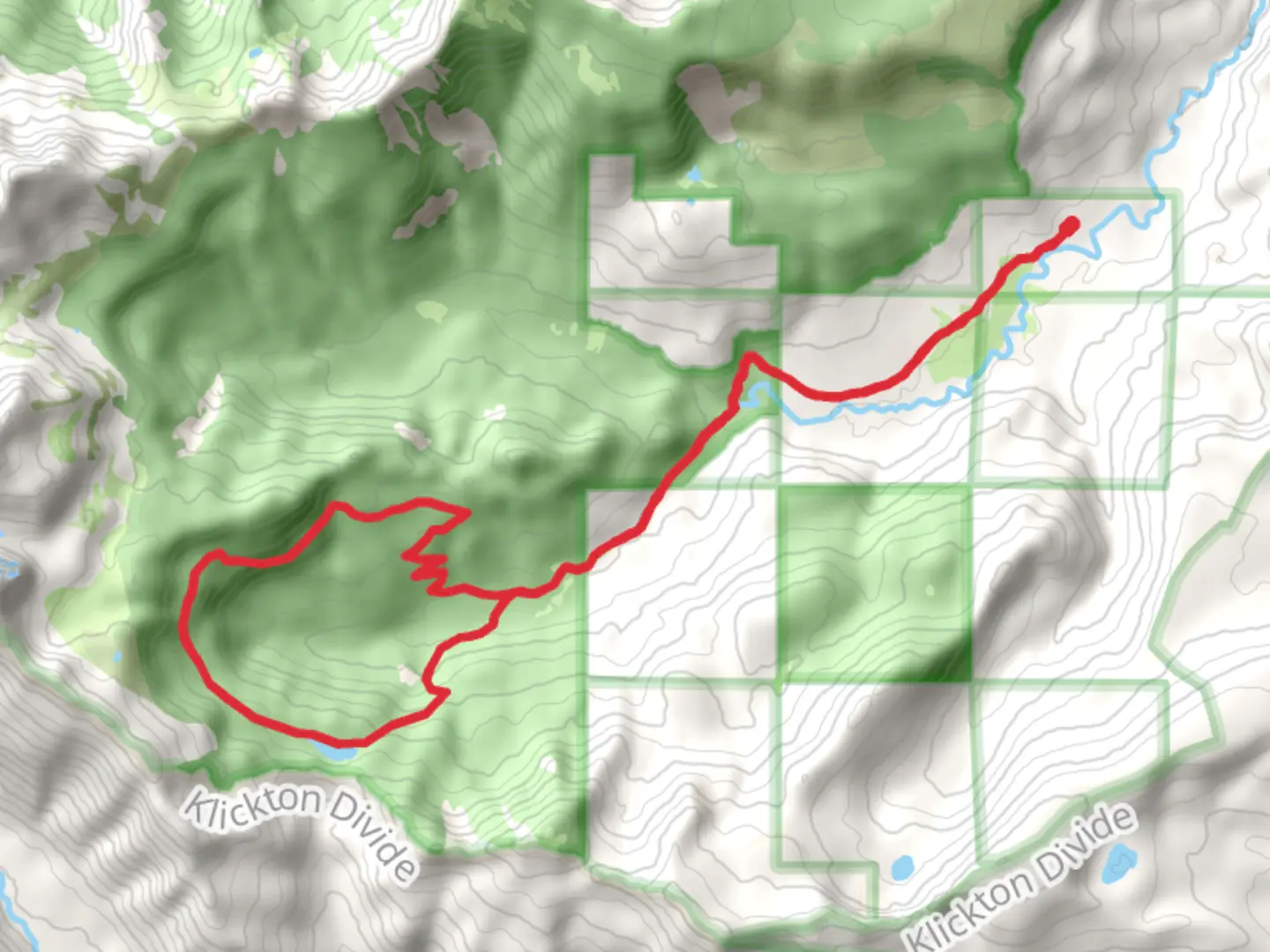 An image depicting the trail South Fork Tieton Trail and its surrounding area.