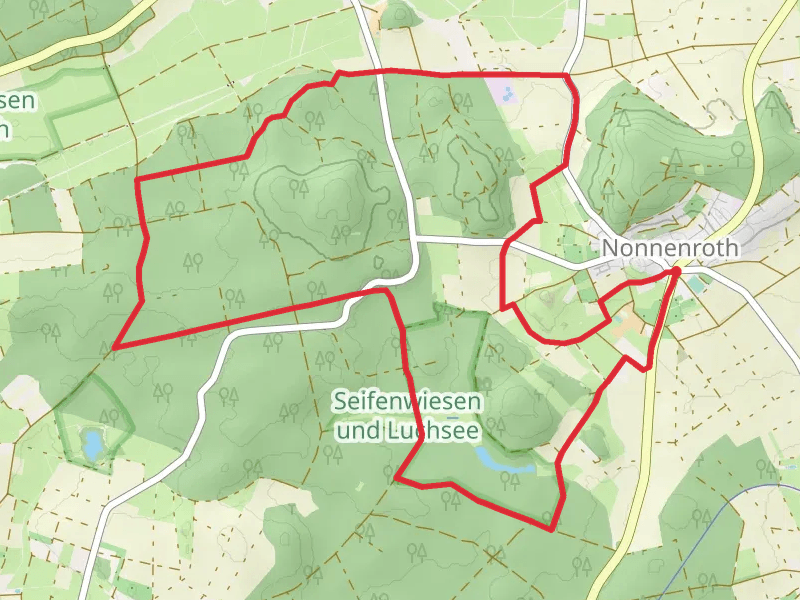 Seifenwiesen und Luchsee Loop