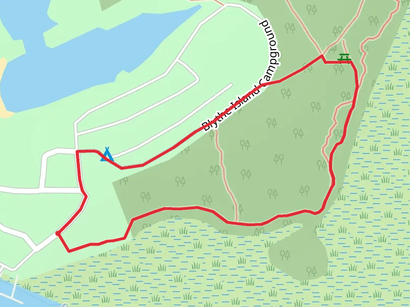 Blithe Island Park Road Loop