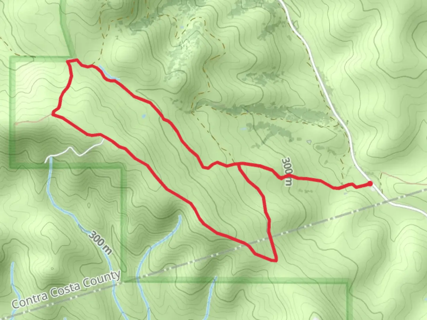 An image depicting the trail Valley View and Black Hills Loop Trail and its surrounding area.
