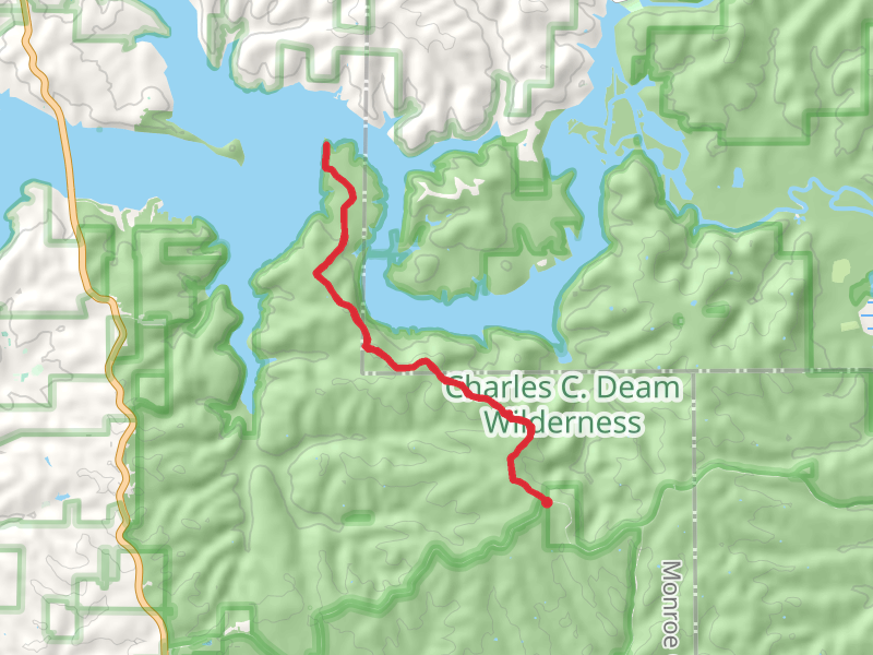 Grubb Ridge and Peninsula Trail