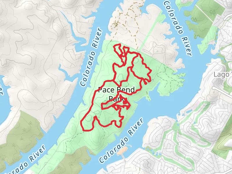 Pace Bend Park Loop