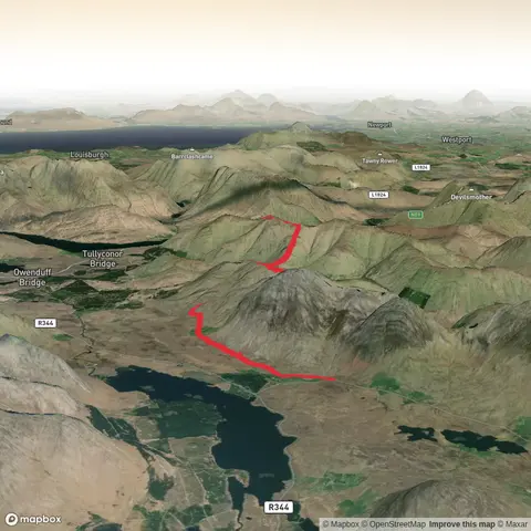 Maumturk to Leenaun